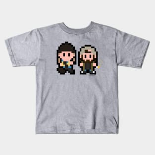 Pixel Hetero Life Mates Kids T-Shirt